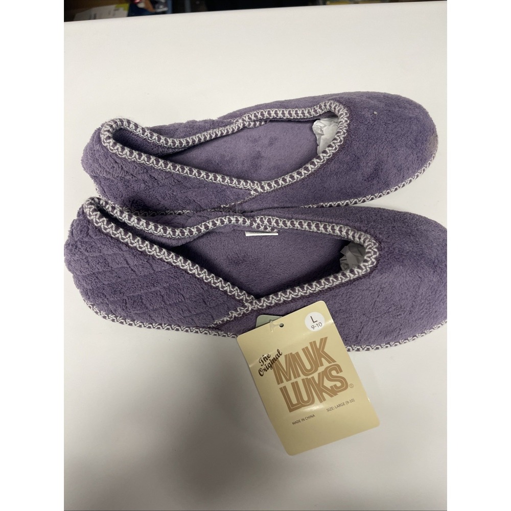 MUK LUKS Beverly Micro Chenille Women's Slipper 9-10
